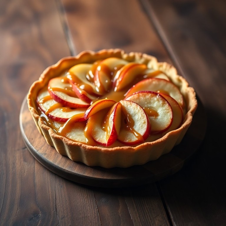 Tarta de Manzana con Dulce de Leche