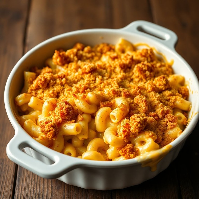Baked Macaroni and Cheese with Mayonnaise Infusion