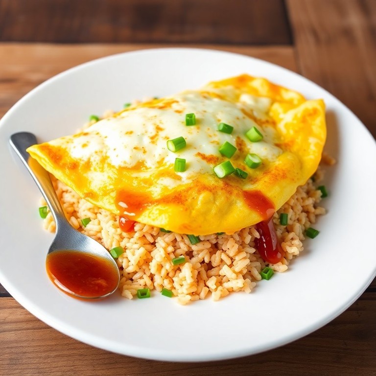 Omelette au Riz Frit au Thermomix