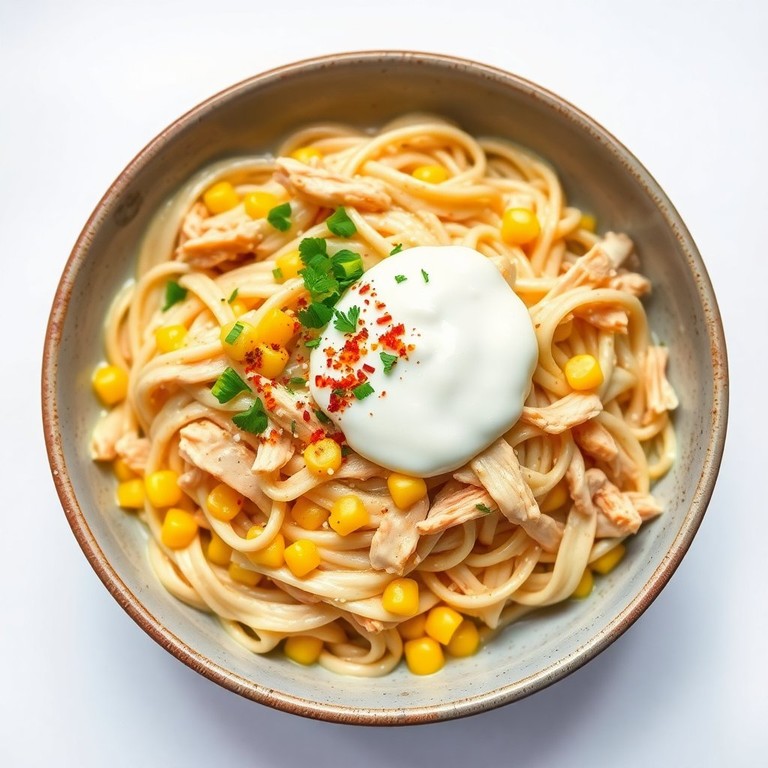Miojo Cremoso com Frango e Maionese