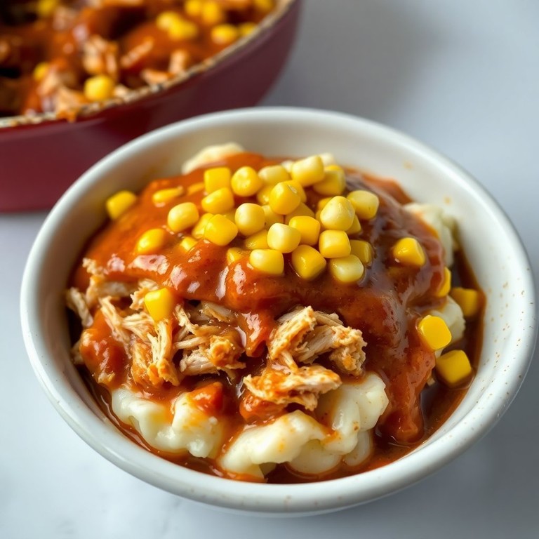 Chicken Mashed Potato Bowls with Gravy