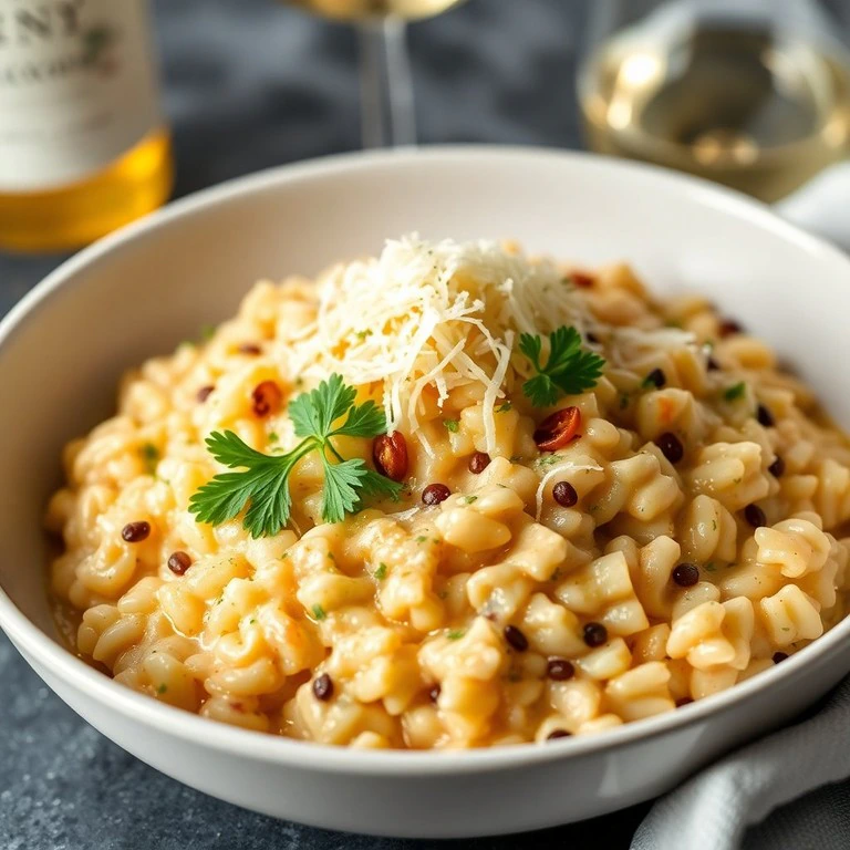 Velvety Wine and Milk Risotto - Mr. Cook