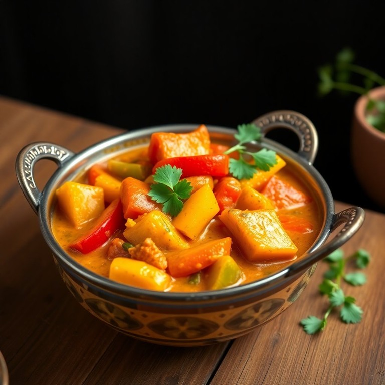 Creamy Bell Pepper Masala Delight