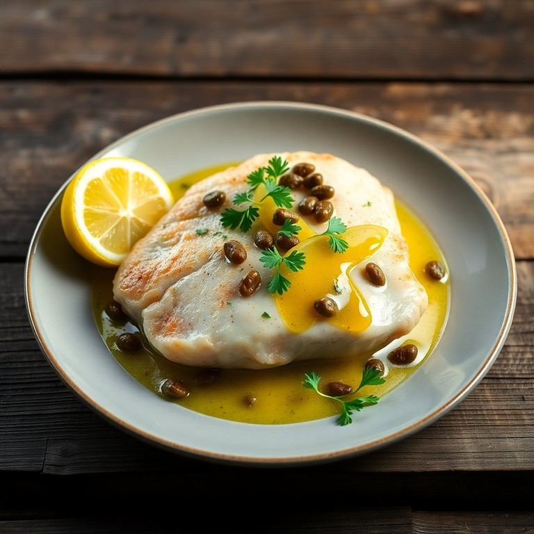 Kip Piccata met Citroen en Kappertjes