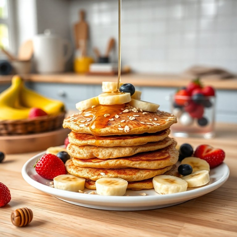 Panquecas de Banana Prata com Aveia