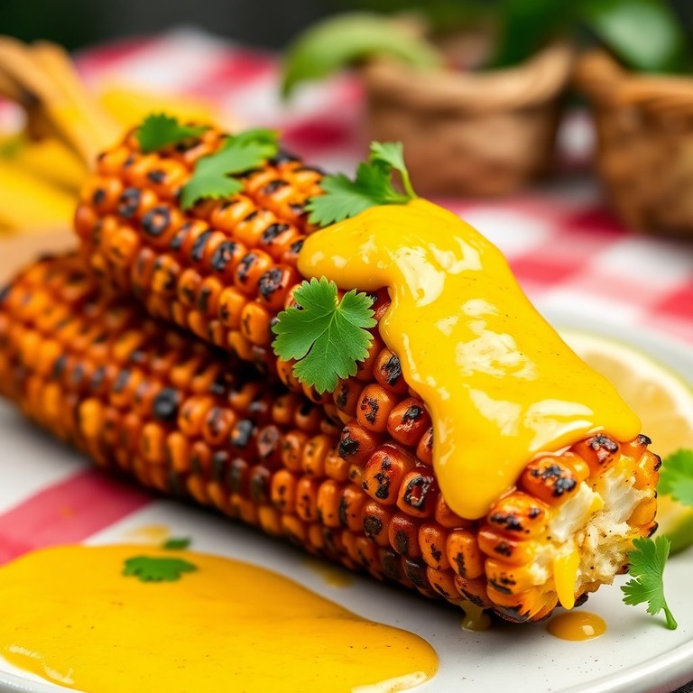 Grilled Corn on the Cob with Chili Lime Butter