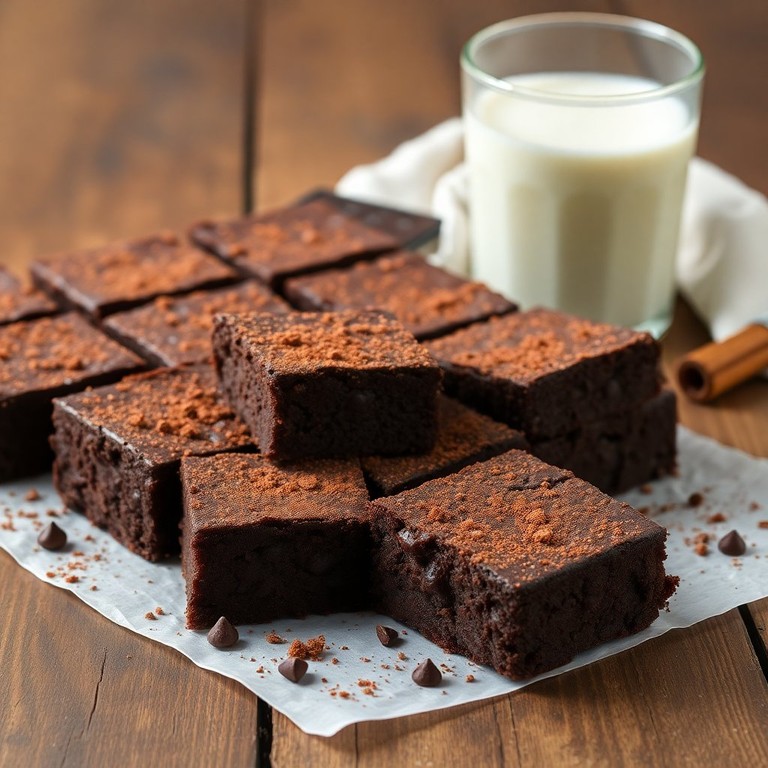 Brownies de Chocolate con Toque de Vainilla