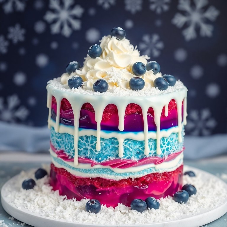 Frozen Wonderland Iceberg Cake