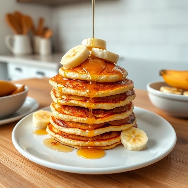 Panquecas de Banana e Ovo Deliciosas