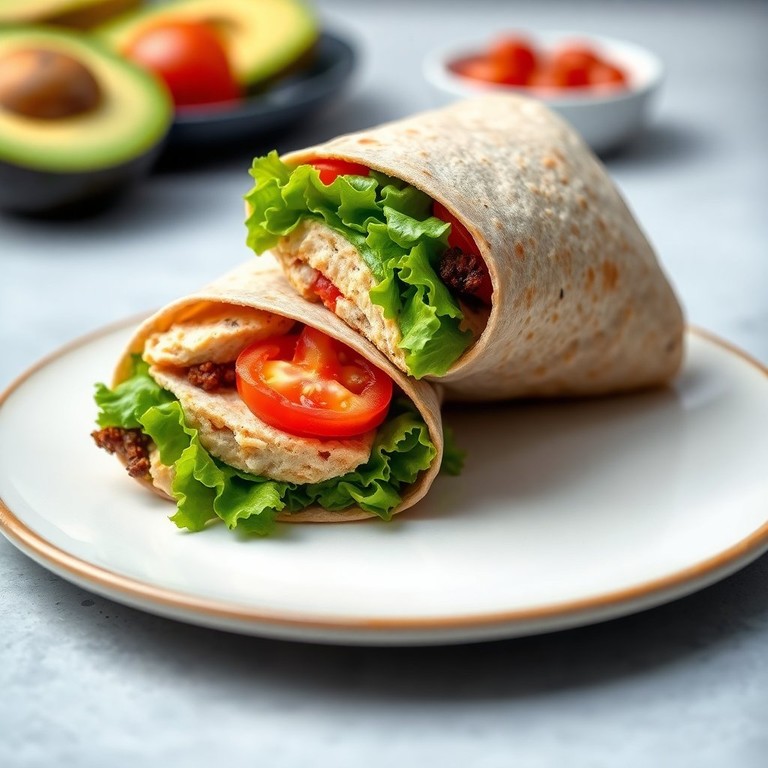 Wrap Dinde Gourmand à Moins de 350 Calories