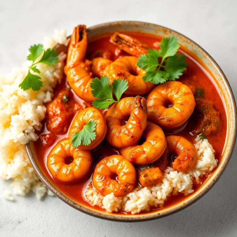 Spicy Prawn Curry with Aromatic Spices
