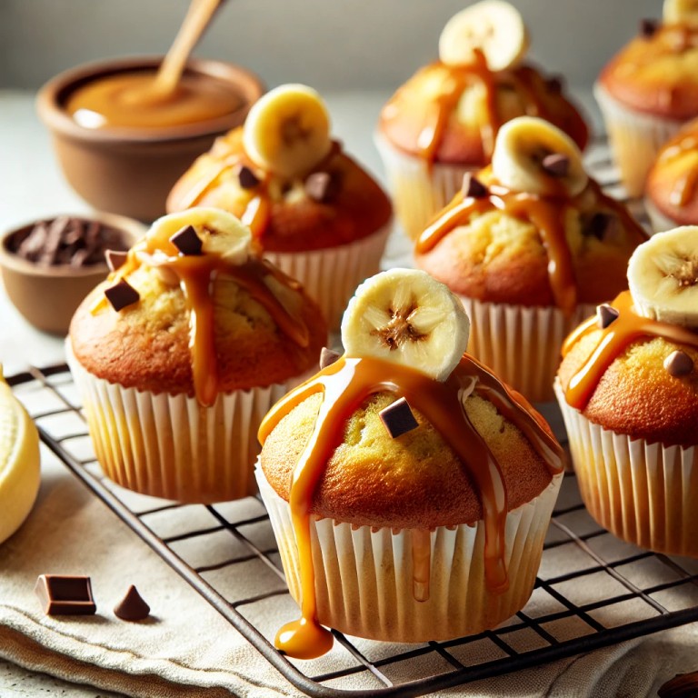 Bananen-Toffee-Muffins