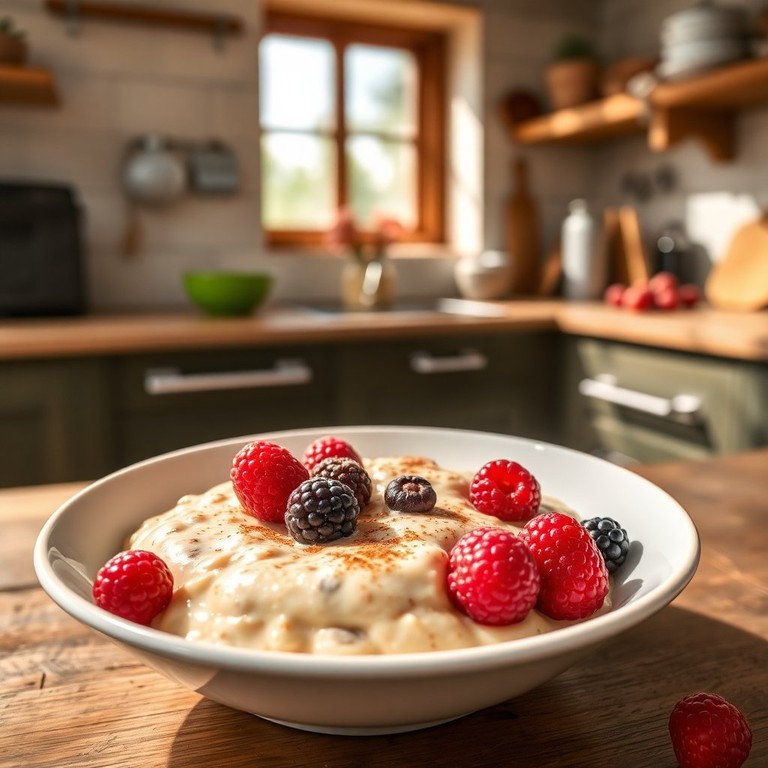 Creamy Oatmeal Custard Delight