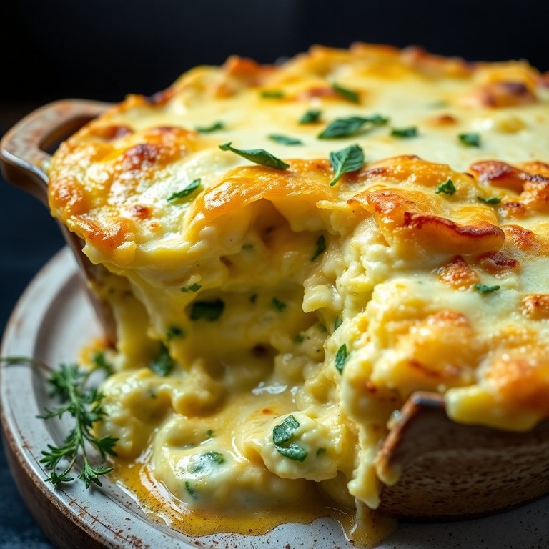 Witloof met Eieren en Mascarpone Romige Schotel