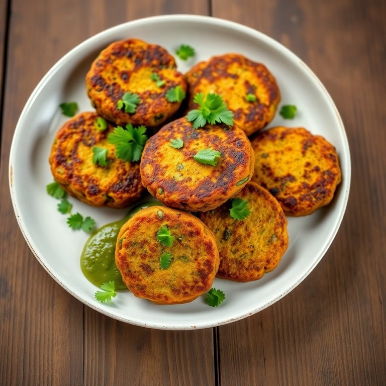 Crispy Pumpkin Seed and Sattu Protein Patties