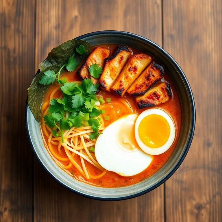 Ramen Épicé au Poulet Grillé