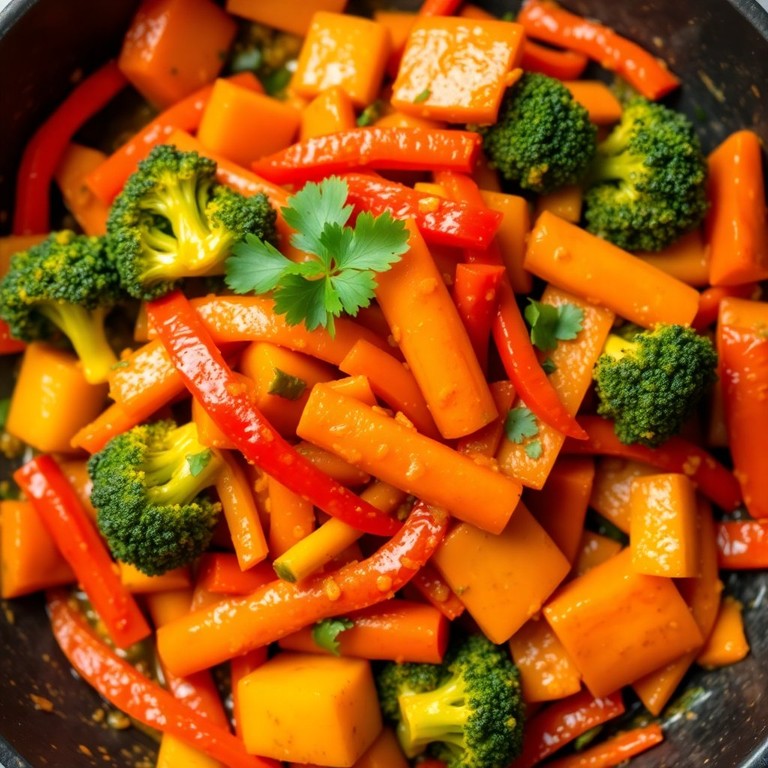 Curry-Infused Vegetarian Stir-Fry