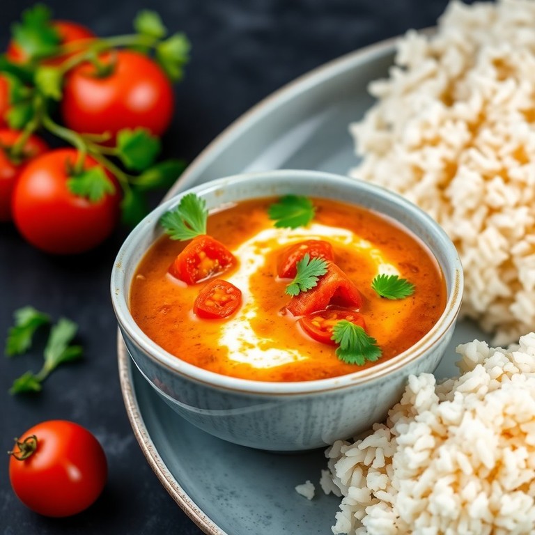 Zesty Tomato and Ginger Vegetarian Curry
