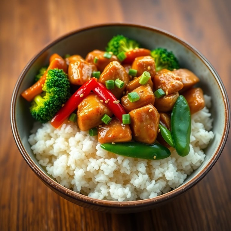Quick Teriyaki Chicken Bowls