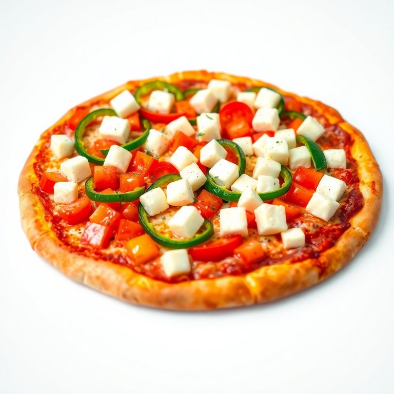 Vegetable Paneer Pizza Delight