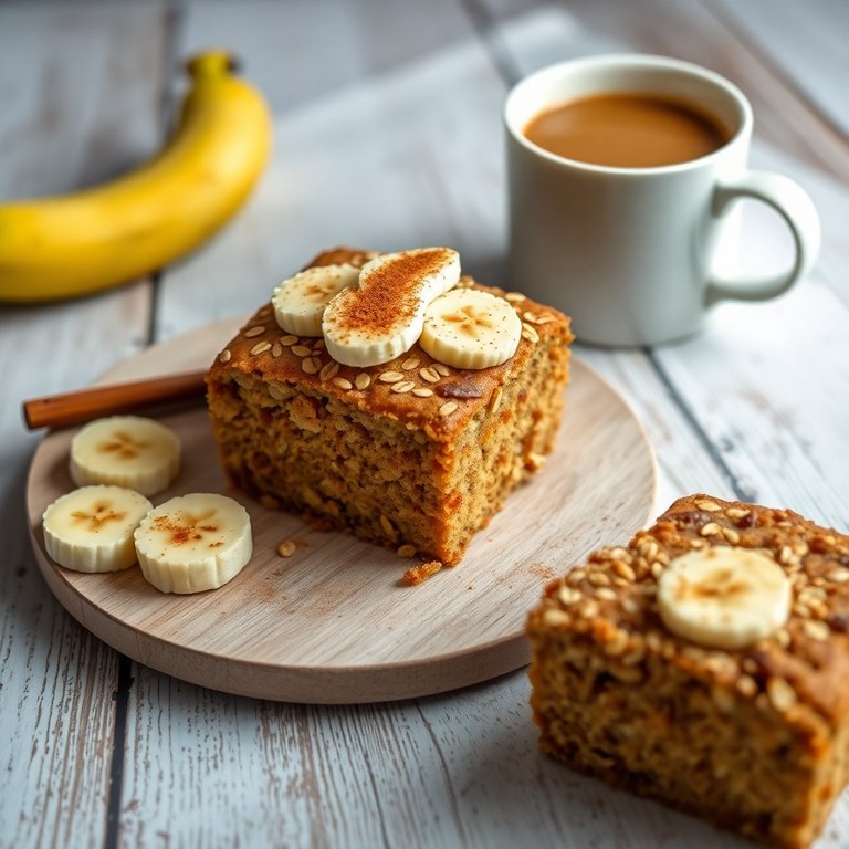 Bolo de Banana com Aveia e Canela
