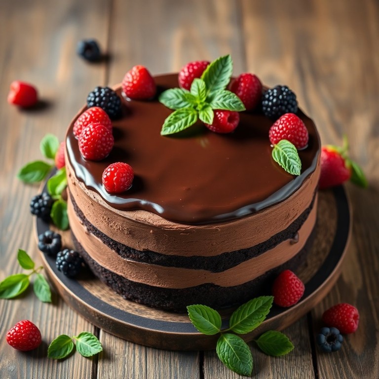 Decadent Dairy-Free Chocolate Cake