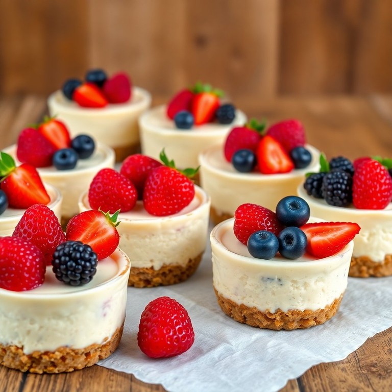 Berry Bliss Keto Cheesecake Cups