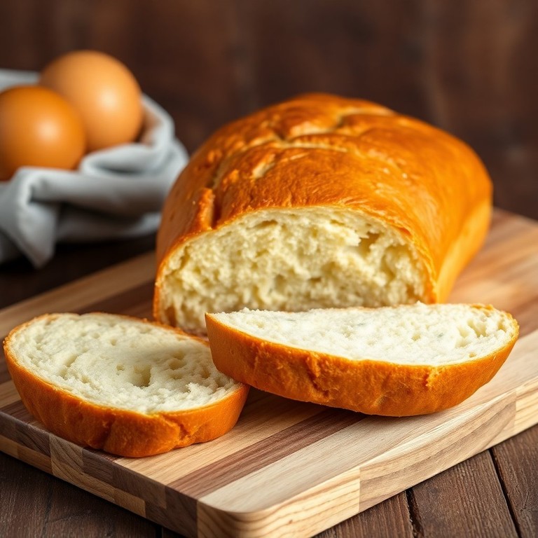 Pão de Ovo com Farinha de Trigo