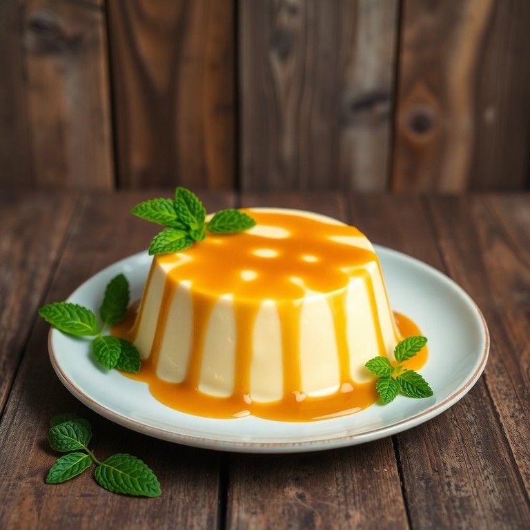 Pudim de Maizena com Caramelo