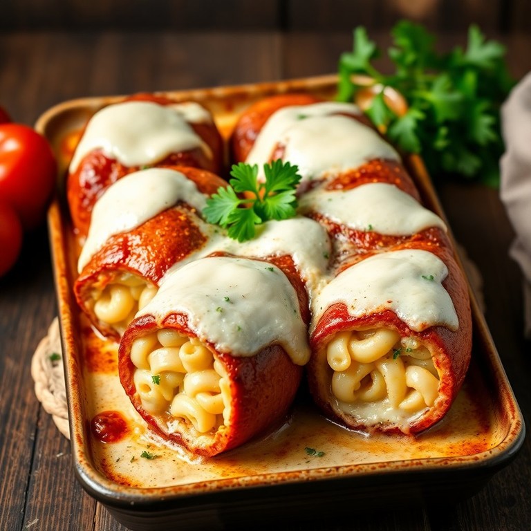 Alheira Recheada com Batatas e Massa ao Forno