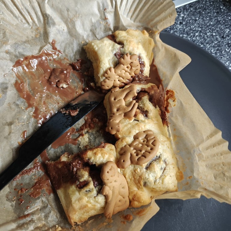 Lindtkugel-Schokoladenkekse aus der Heißluftfritteuse