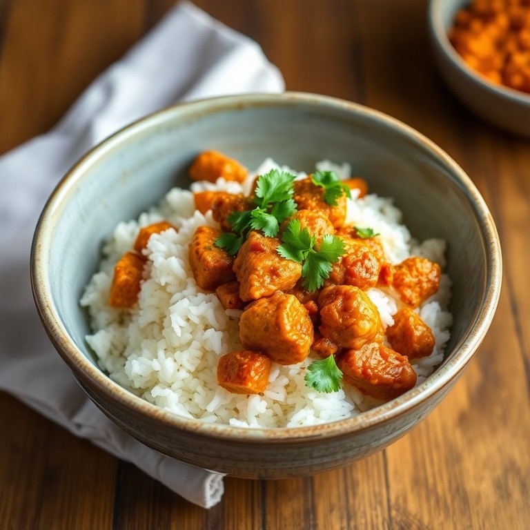 Chicken Masala Rice Bowl