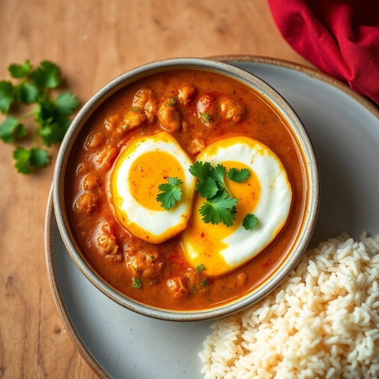 Garam Masala Egg Curry