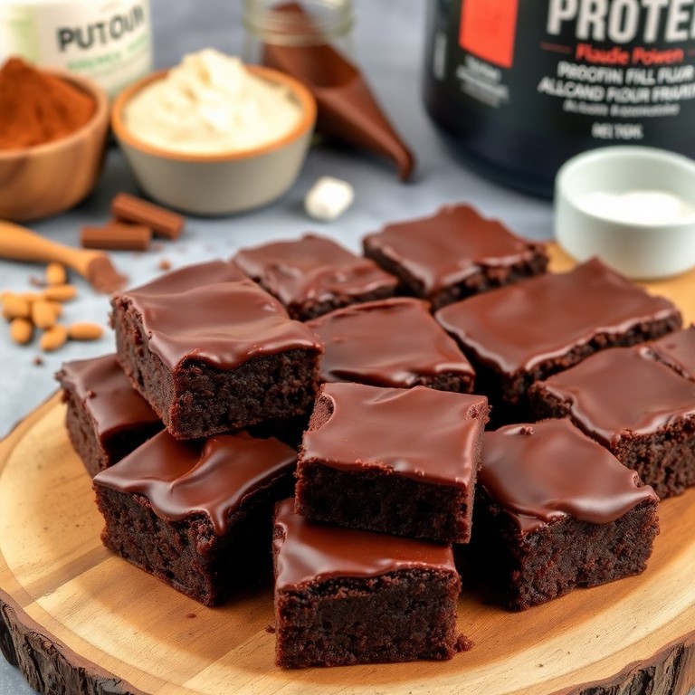 Proteinreiche Brownies für die Ninja Foodi Dual Max Heißluftfritteuse