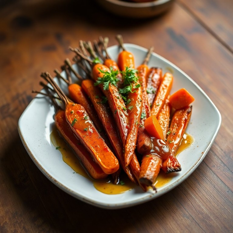 Carottes Rôties au Miel et aux Épices