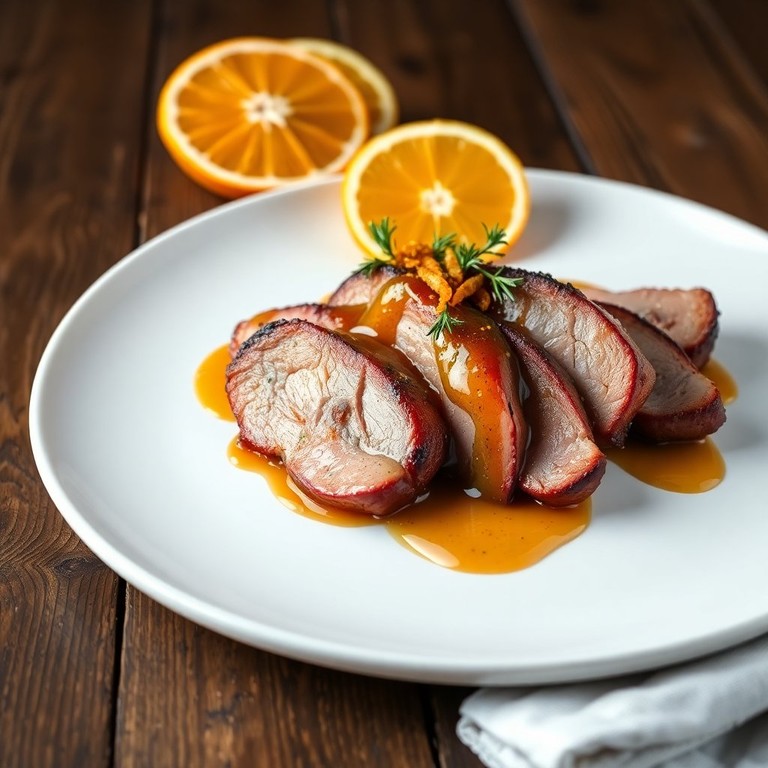 Magret de Canard à l'Orange et au Miel