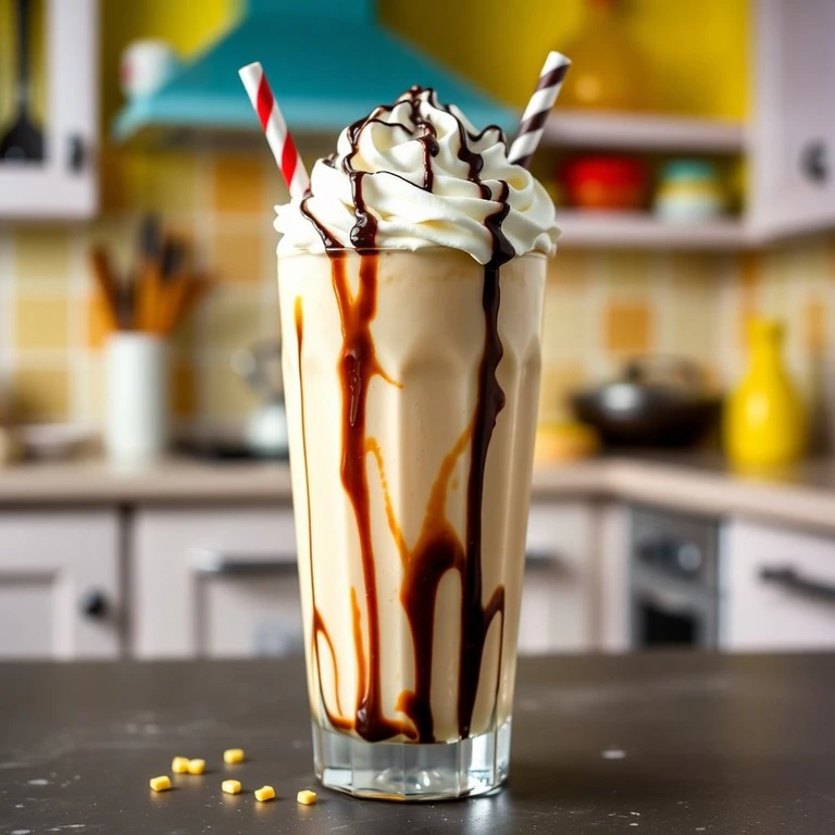 Sweet Cornflour Milkshake Delight - Mr. Cook