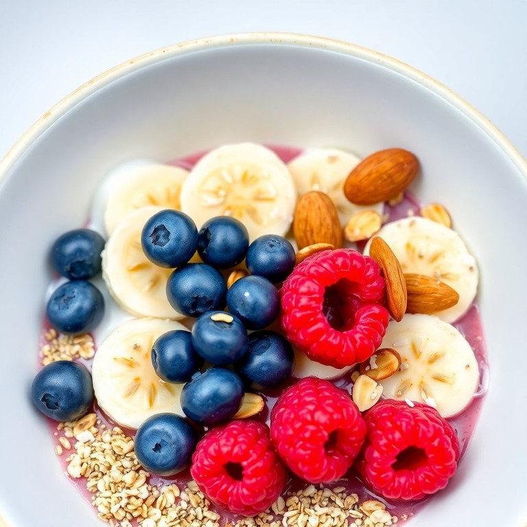 Smoothie bowl aux Fruits et Graines de Chia