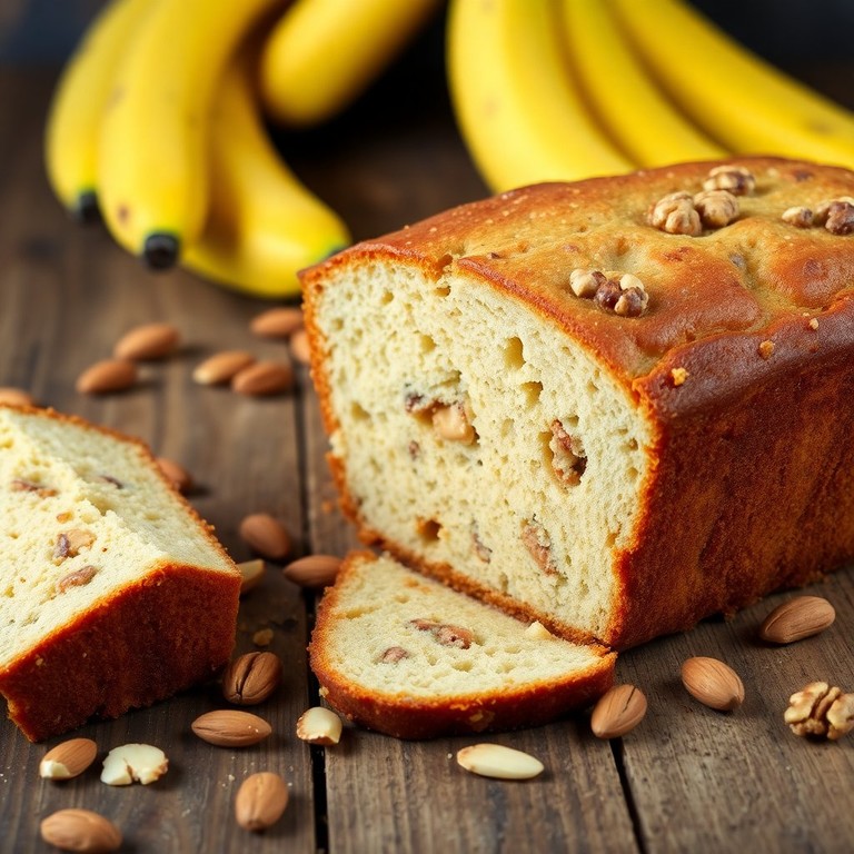 Gâteau Moelleux aux Bananes et Noix
