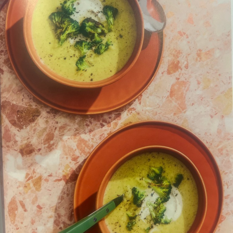 Vegan Broccoli en "Kaas" Soep