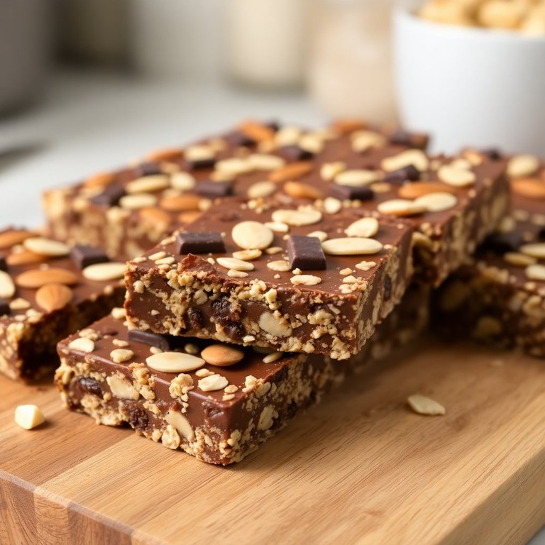 Barres Céréales Chocolat et Amandes Énergétiques