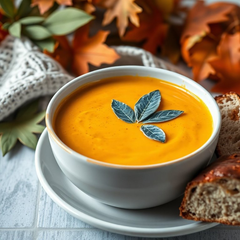 Harvest Pumpkin and Sage Soup
