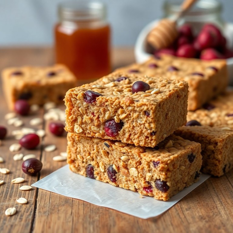 Fruity Oatmeal Protein Bars
