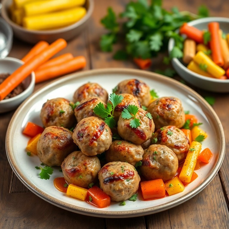 Boulettes de Dinde aux Épices d'Automne