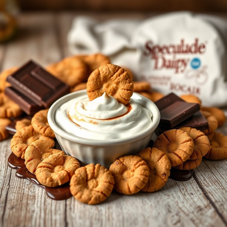 Speculaas Chocolade Dips met Zuivelspread