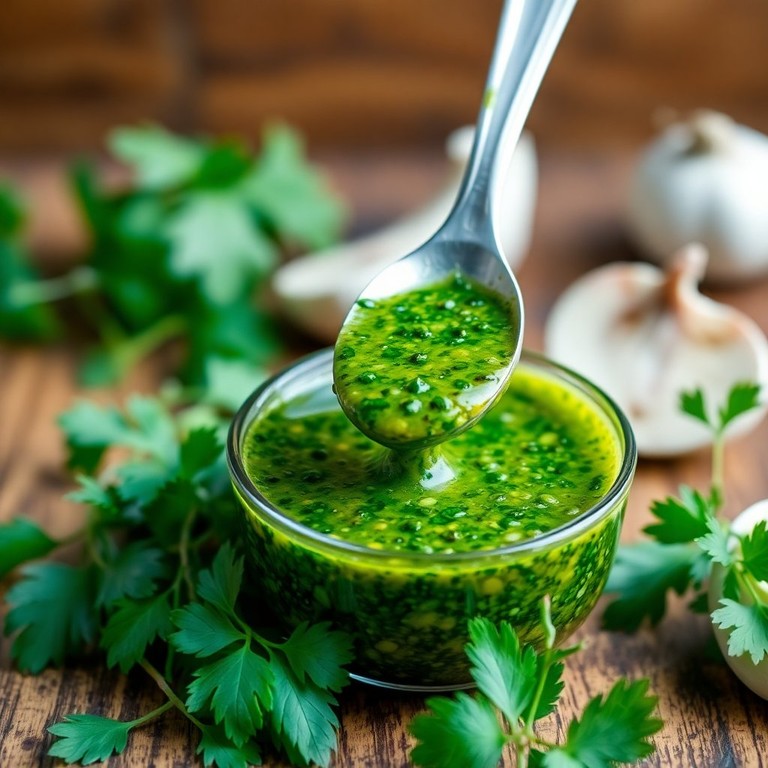 Chimichurri Tradicional com um Toque Picante