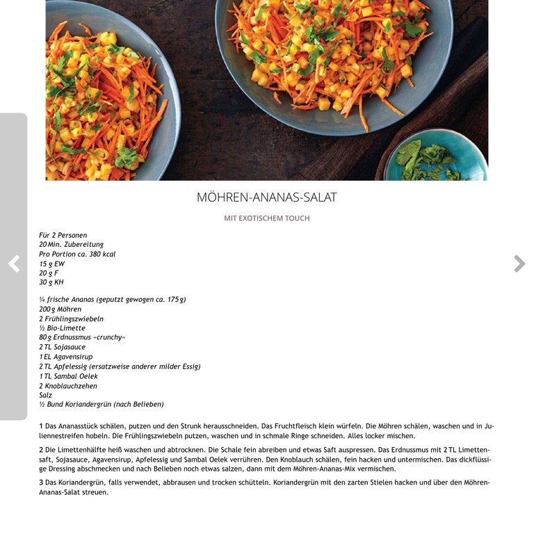 Möhren-Ananas-Salat