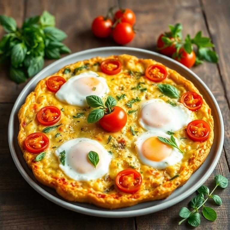 Zucchini and Tomato Frittata