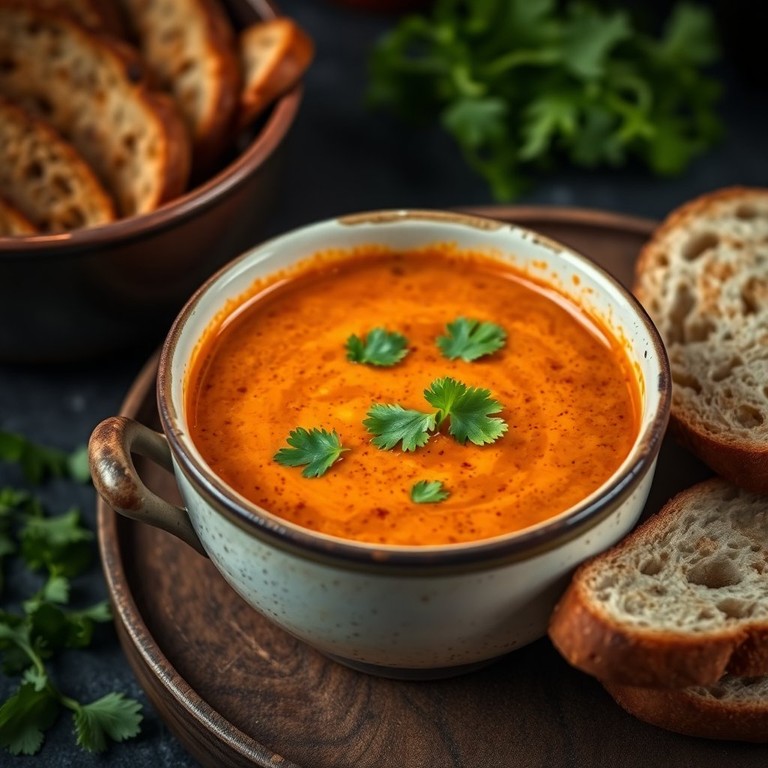 Creamy Masala Soup with a Rich Spice Blend