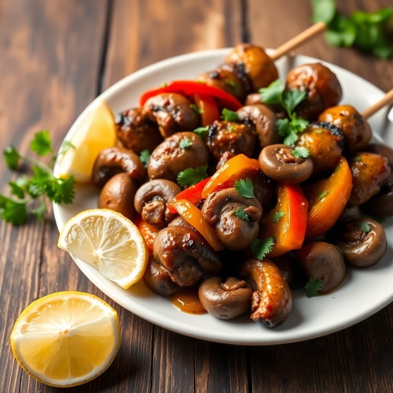 Kipgyros met Paprika en Champignons